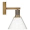 Access Lighting Port Nine Martini, Martini LED Wall Sconce, Antique Brushed Brass Finish, Seeded Glass 63143LEDD-ABB/SDG - alternate 4